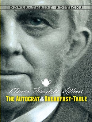 cover image of The Autocrat of the Breakfast-Table